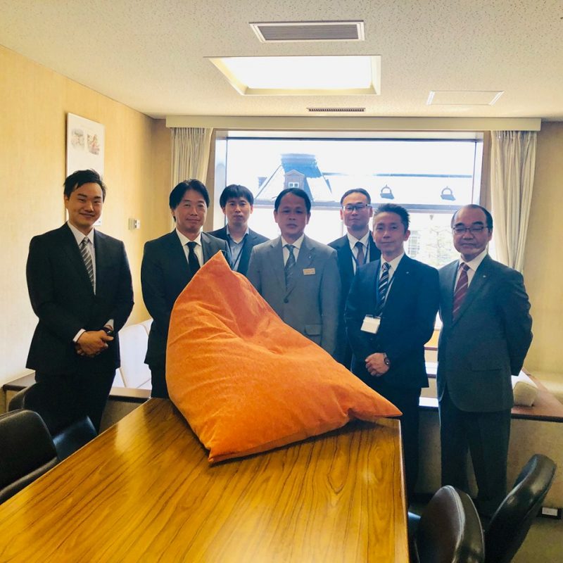 tetraを京都府知事室に納品