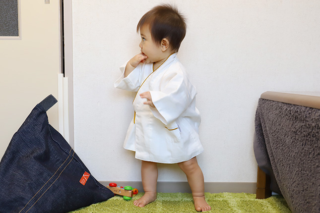 ベビーガーゼじんべい