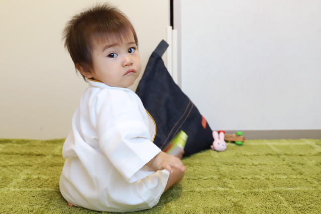 ベビーガーゼじんべい