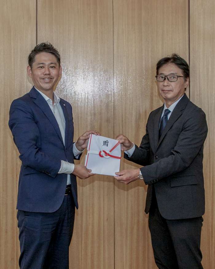 奈良県磯城郡三宅町の三宅幼児園にtetra（テトラ）を寄贈