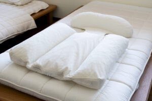 横臥寝姿勢 快眠サポート寝具 Soo Soo＋の製作